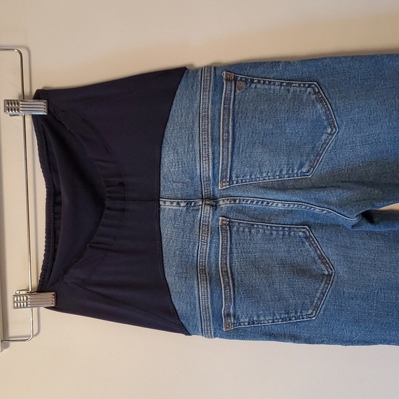 Madewell Maternity Over-the-Belly Skinny Crop Jeans - Picture 8 of 14